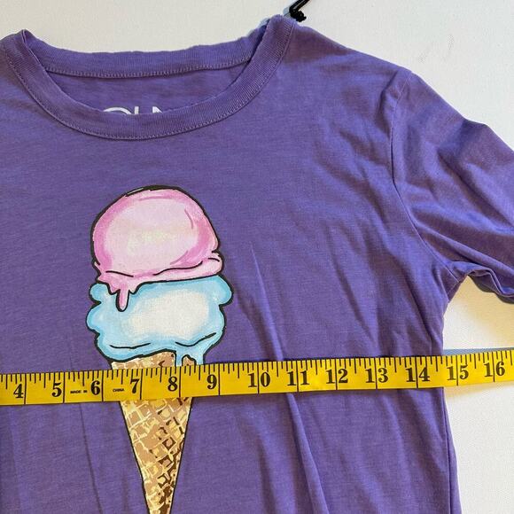 NWT Chasor Girl's Ice Cream Cone Long-Sleeve Tee Size 10 - Picture 4 of 6